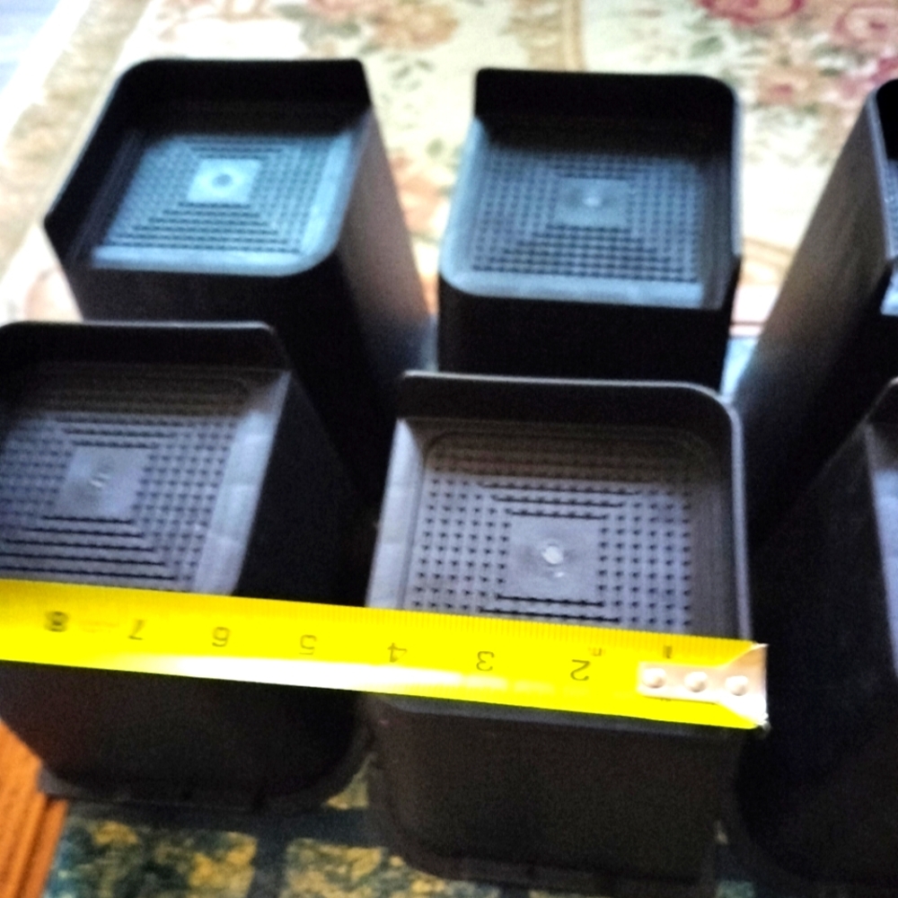 Brand new set of 4 bed risers